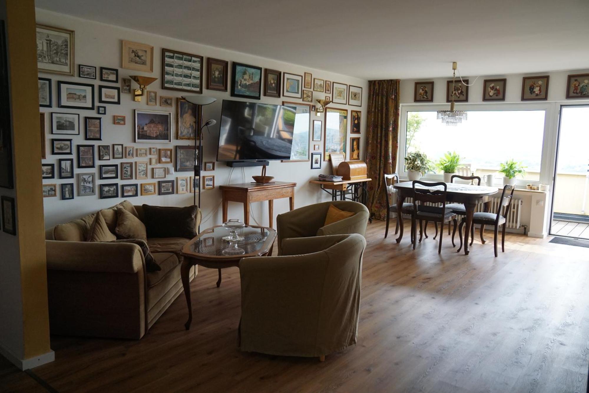 Rheinblick Am Rheinsteig Zur Festung Ehrenbreitstein Mit Balkon Und Sauna Urbar  Exterior foto